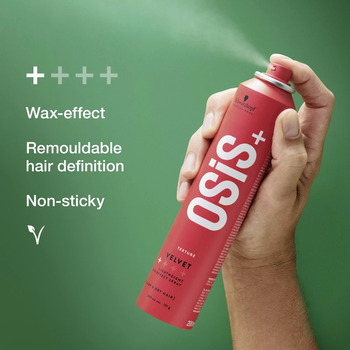 Osis+ Velvet Lightweight Wax-Effect Spray - Lak na vlasy s voskovým efektom
